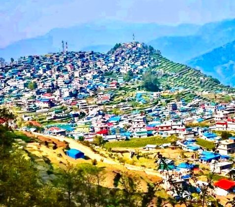 Barpak Village on the Manaslu Circuit Trek Via Alternative Route in Gorkha, Nepal