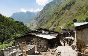 Sirdibas Villag: Entery to the Manaslu Trek
